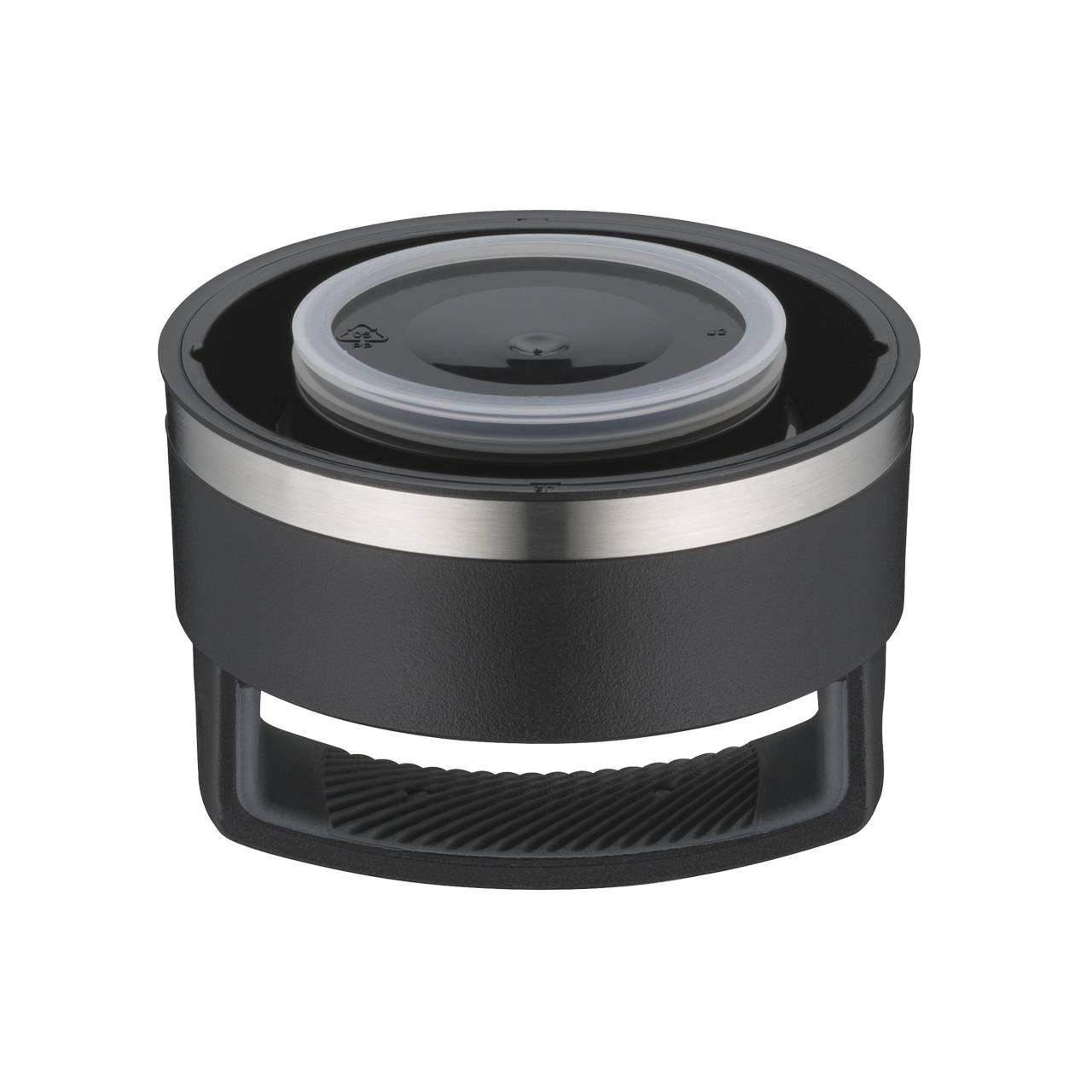 Deckel, schwarz / Edelstahl 0,71 l für 4122