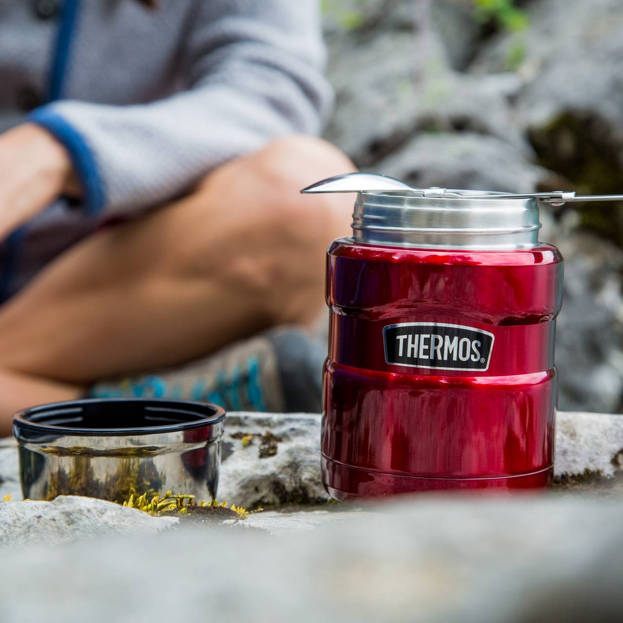 STAINLESS KING FOOD JAR 0,47 l