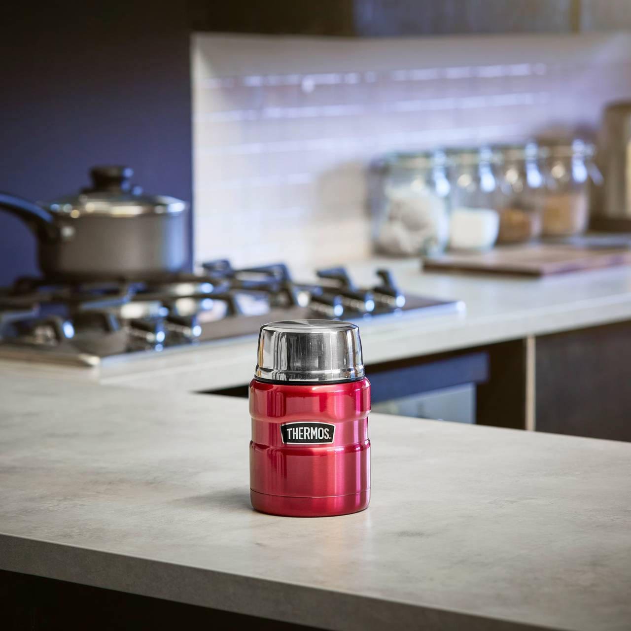 STAINLESS KING FOOD JAR 0,47 l