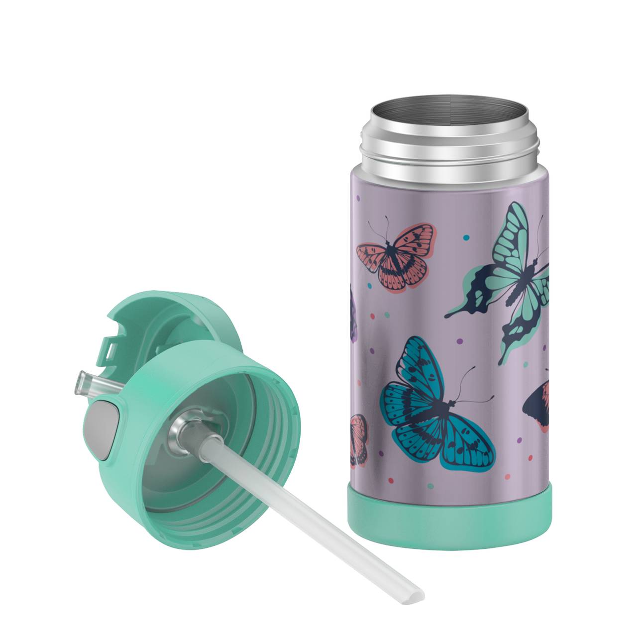 FUNTAINER STRAW BOTTLE 0,35 l