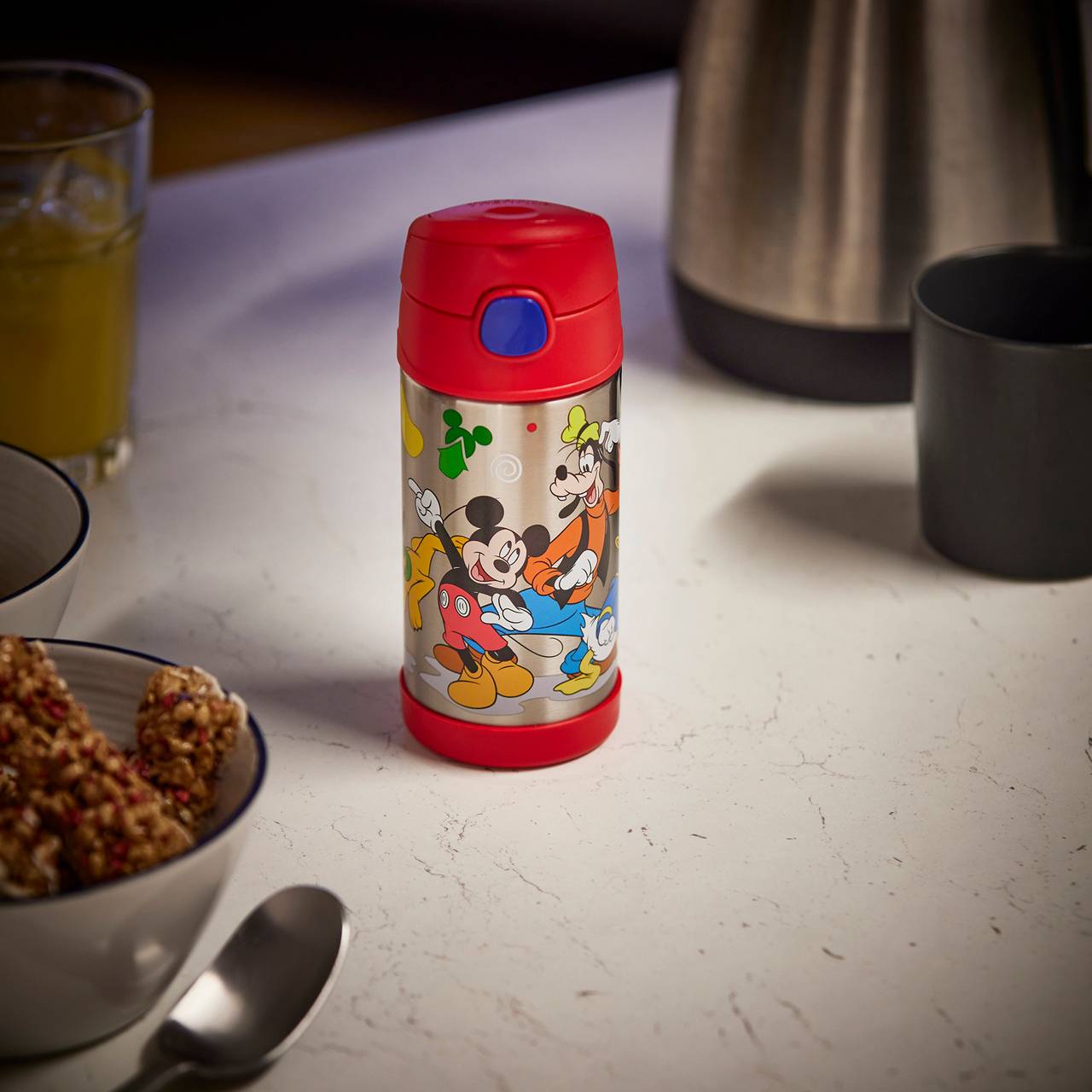 FUNTAINER STRAW BOTTLE DISNEY 0,35 l