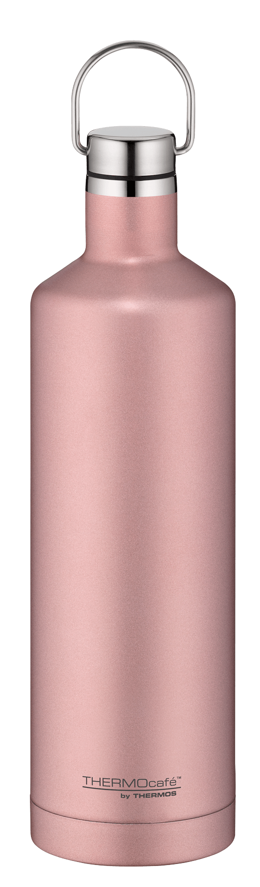 Thermos Isolier-Trinkflasche ThermoCafe 0,5 Liter Pink matt Isolierflasche 